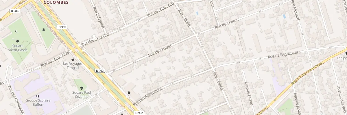 Plan du 141 Rue de Chatou à Colombes