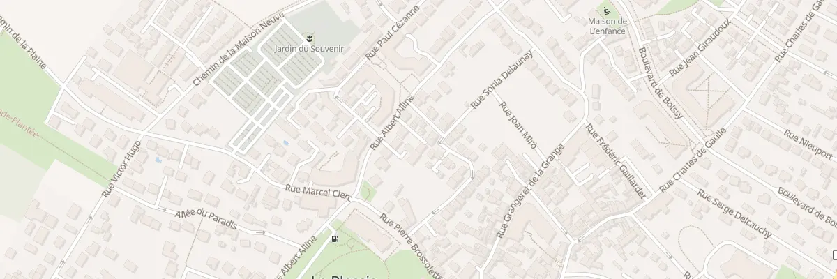 Plan du 52B Rue Albert Alline au Plessis-Bouchard