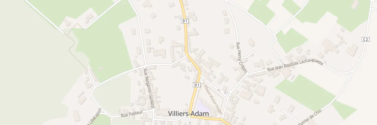 Plan du 4 Rue du Pot d’Étain à Villiers-Adam