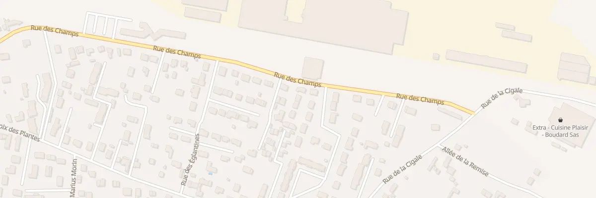 Plan du 78B Rue des Champs à Châteauneuf-sur-Loire