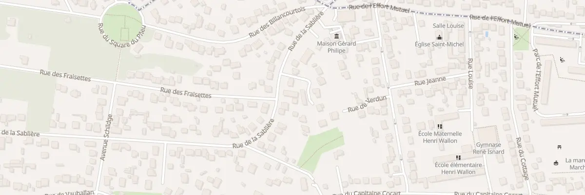 Plan du 19 Rue de la Sablière à Palaiseau