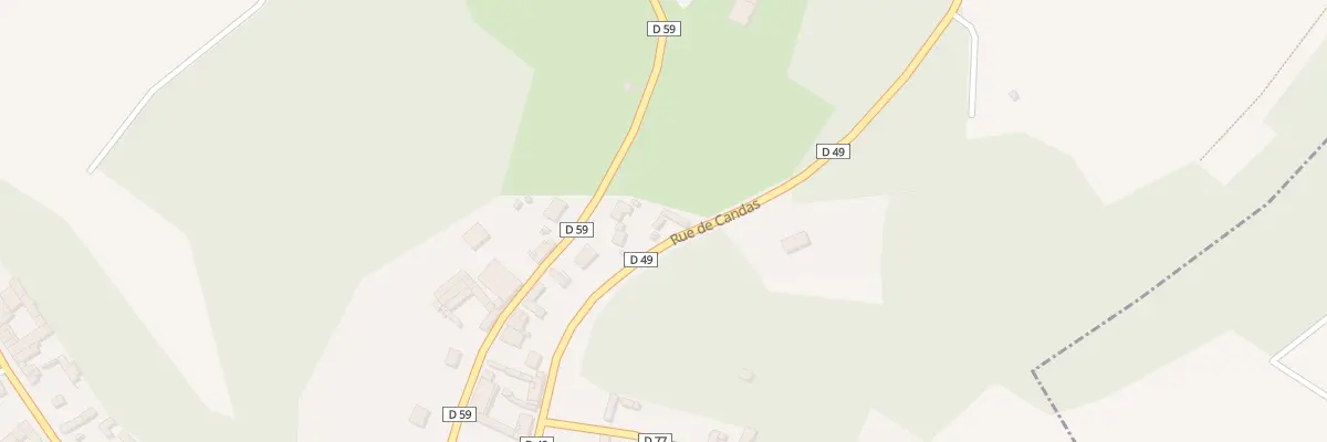 Plan du 223 Rue de Candas à Fieffes-Montrelet