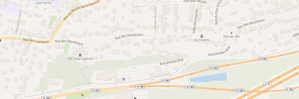 Plan du 30 Rue des Maraichers à Villebon-sur-Yvette