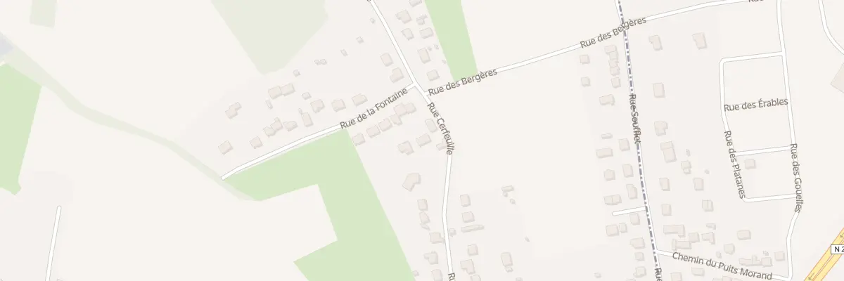 Plan du 25C Rue Cerfeuille à Ollainville