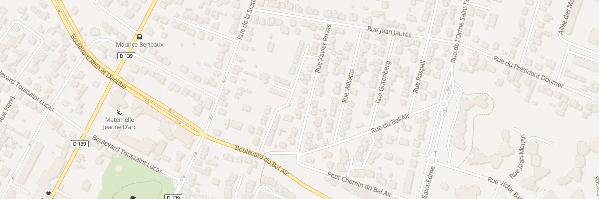 Plan du 19 Rue Xavier Privas à Franconville