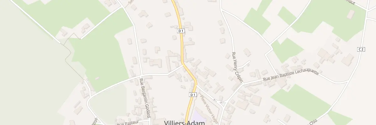 Plan du 21 Rue du Pot d’Étain à Villiers-Adam