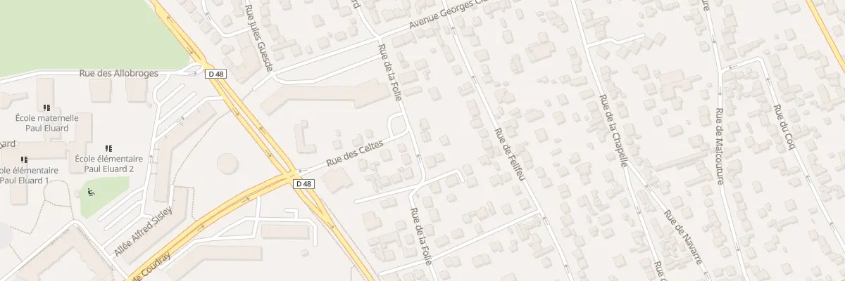 Plan du 44 Rue de la Folie à Argenteuil