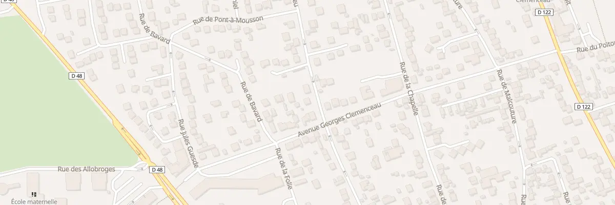 Plan du 55 Rue de Felifeu à Argenteuil