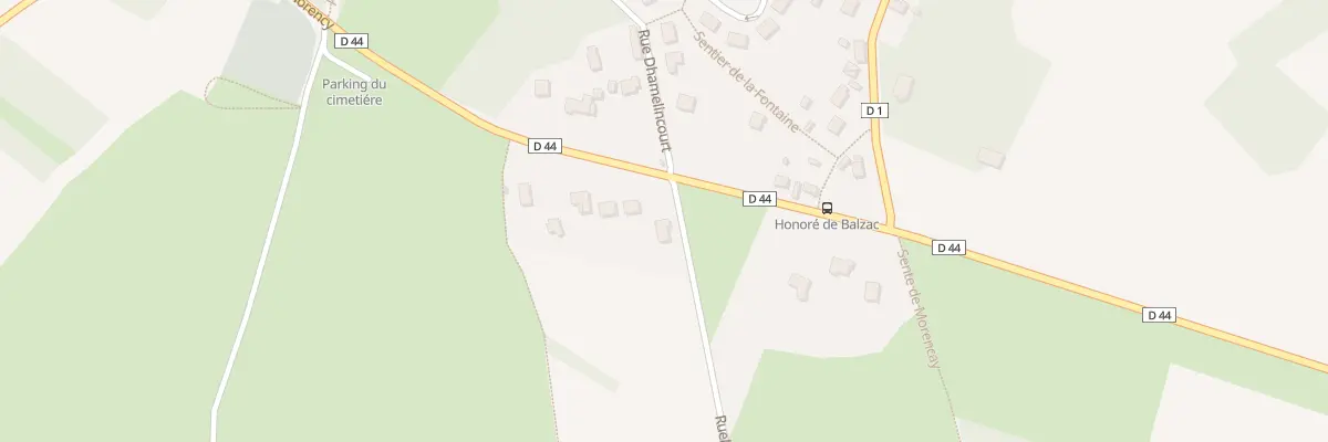Plan du 9 Rue de Montmorency à Villiers-Adam