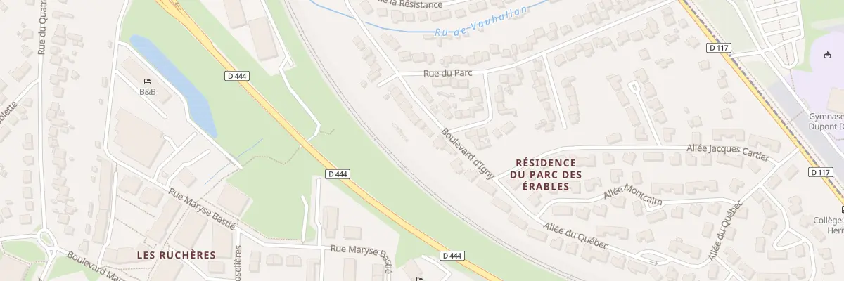 Plan du 56 Bd Igny à Igny