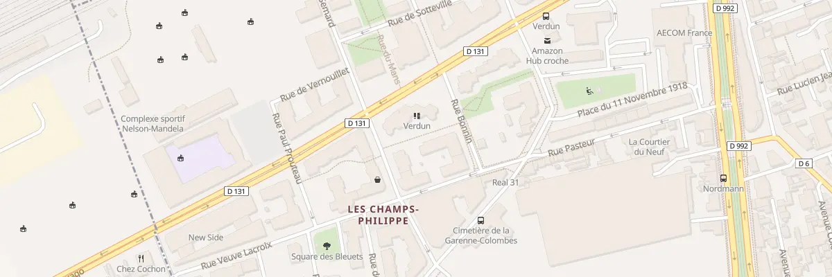 Plan du 70 Rue Bonnin à La Garenne-Colombes