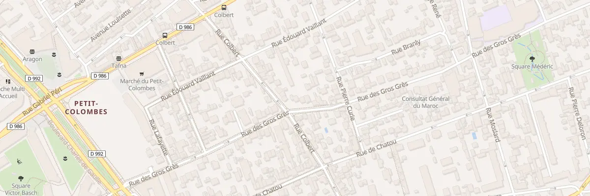 Plan du 144 Rue des Gros Grès à Colombes