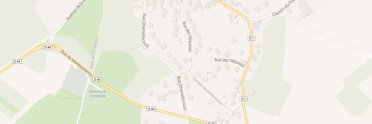 Plan du 9010 Les Coteaux de Villiers à Villiers-Adam