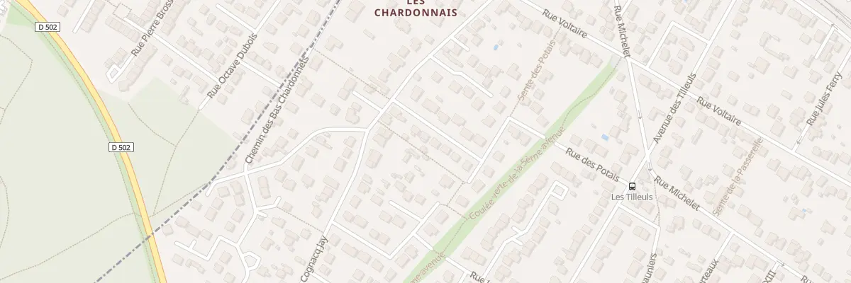 Plan du 9 Sen des Potais à Saint-Leu-la-Forêt