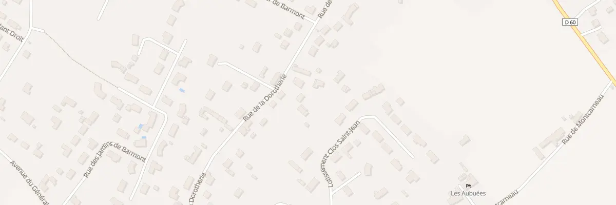 Plan du 42 Rte de la Dorotherie à Mehun-sur-Yèvre