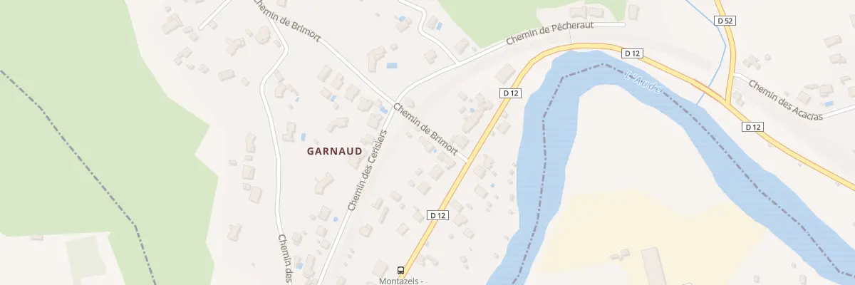Plan du 173A Garnaud à Montazels