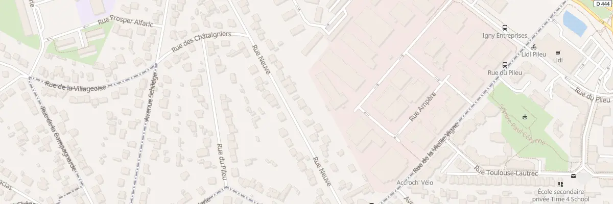 Plan du 43 Rue Neuve à Igny