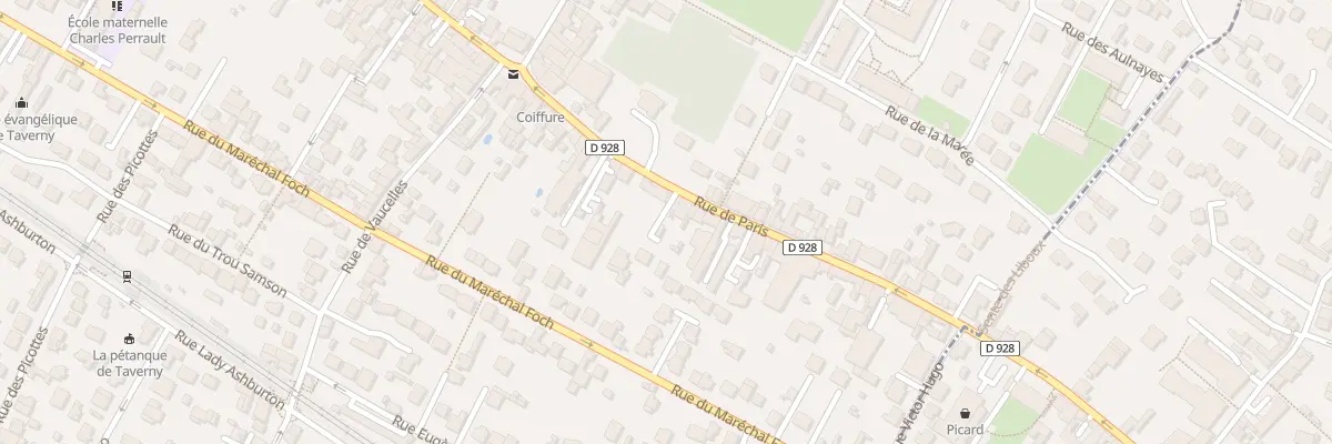 Plan du 45 Rue de Paris à Taverny