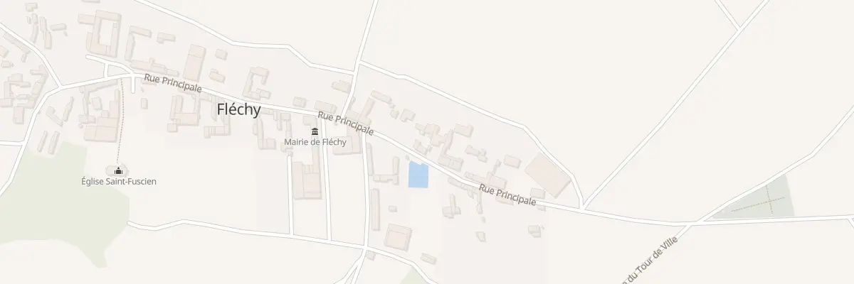 Plan du 11 Rue Principale à Fléchy