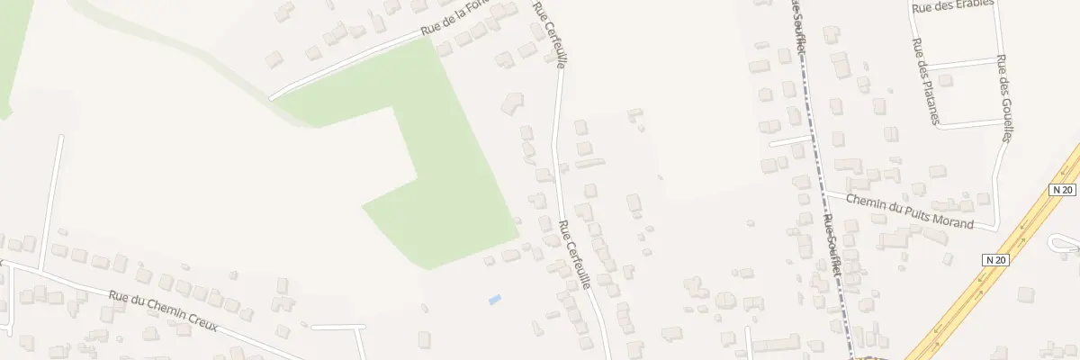 Plan du 23 Rue Cerfeuille à Ollainville