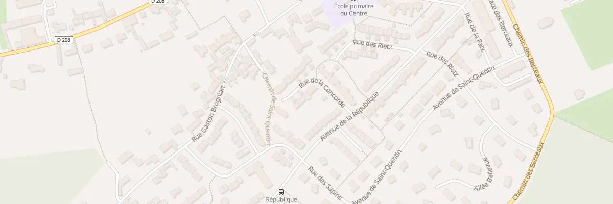 Plan du 22 Rue de la Concorde à Longuenesse