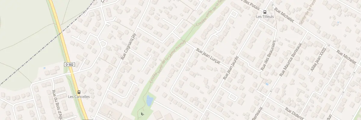 Plan du 24 Rue Laurence à Saint-Leu-la-Forêt