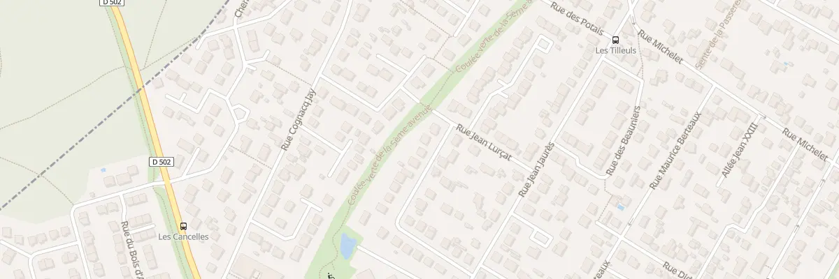 Plan du 22 Rue Laurence à Saint-Leu-la-Forêt
