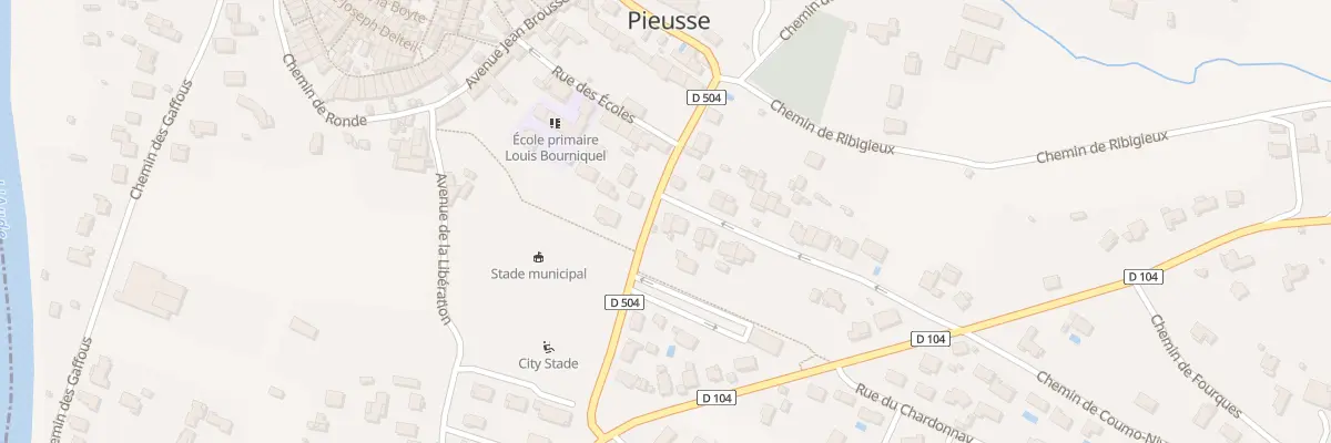 Plan du 2 Av du Mauzac à Pieusse