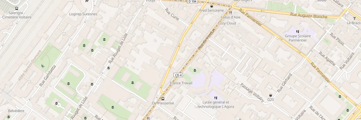 Plan du 165 Rue de Verdun à Suresnes