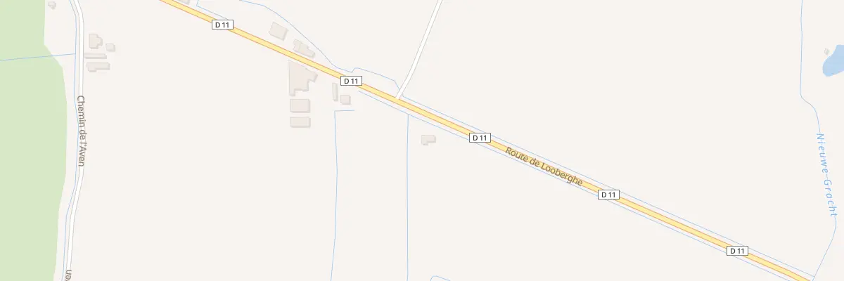 Plan du 82 Rte de Looberghe à Bourbourg