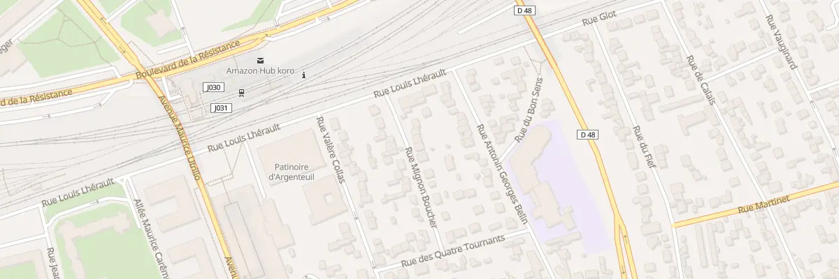 Plan du 24 Rue Mignon Boucher à Argenteuil