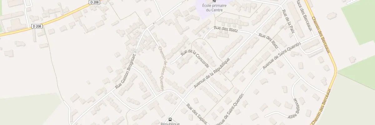 Plan du 23 Rue de la Concorde à Longuenesse