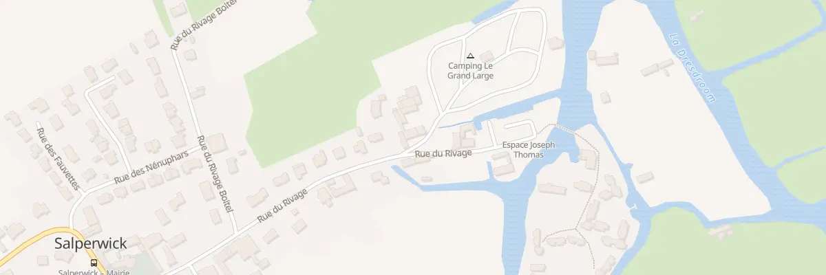 Plan du 23 Rue du Rivage à Salperwick