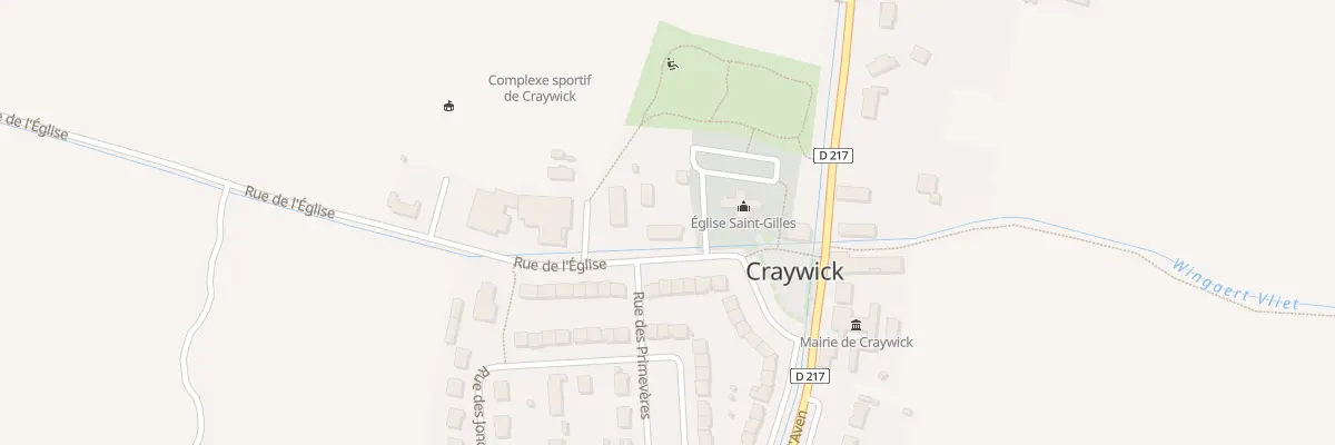 Plan du 118 Rue de l’Eglise Cd 17 à Craywick