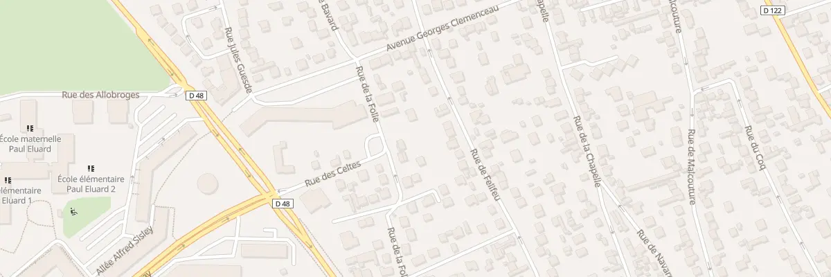 Plan du 46 Rue de la Folie à Argenteuil