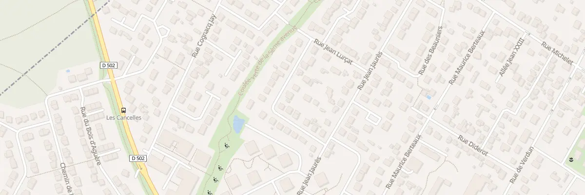 Plan du 25 Rue Laurence à Saint-Leu-la-Forêt