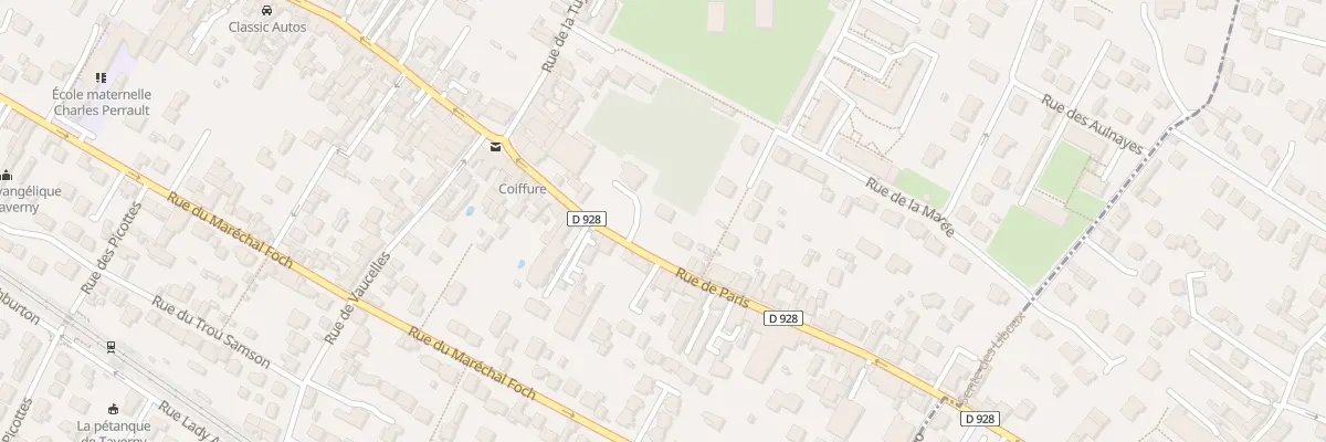 Plan du 46 Rue de Paris à Taverny