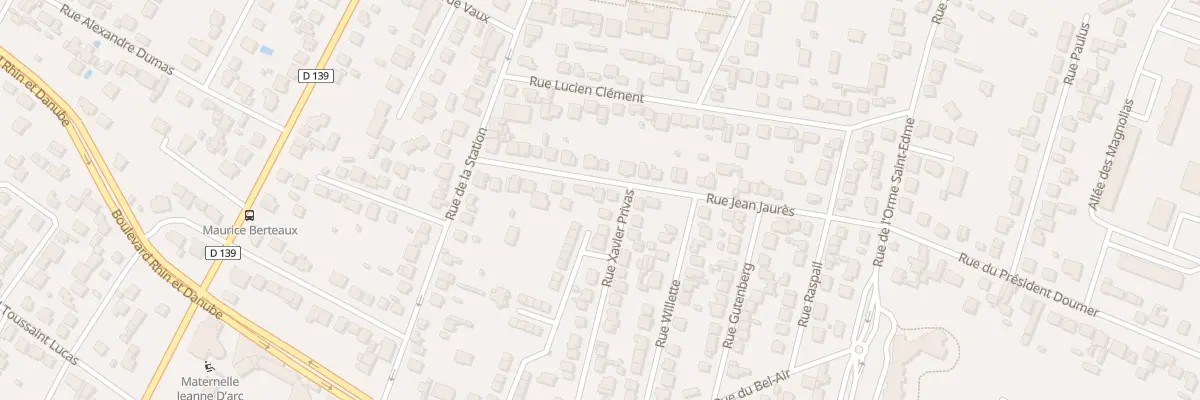Plan du 18 Rue Jean Jaures à Franconville