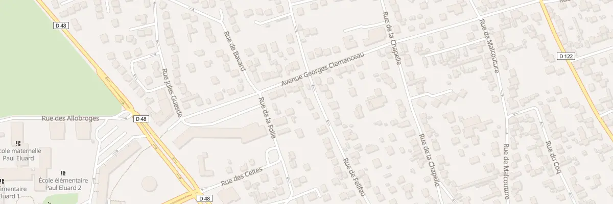 Plan du 47B Rue de Felifeu à Argenteuil