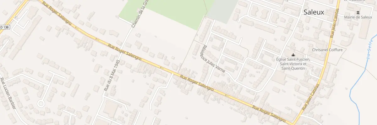 Plan du 56 Rue Roger Salengro à Saleux