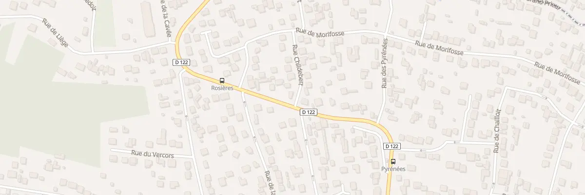 Plan du 228 Av du Marechal Joffre à Argenteuil