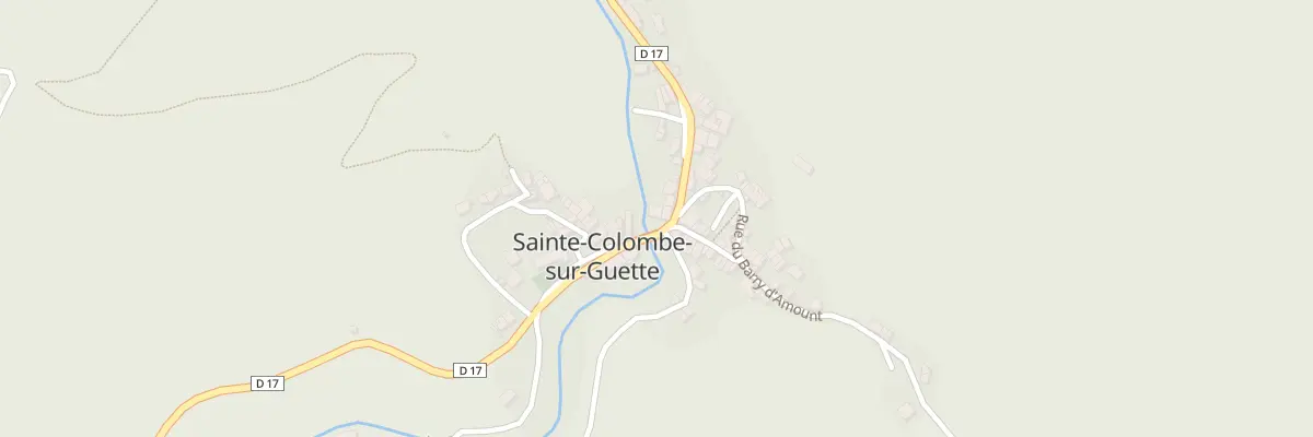 Plan du 53 Le Village à Sainte-Colombe-sur-Guette
