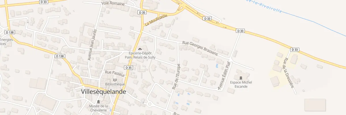 Plan du 2 Rue de l’Europe à Villesèquelande