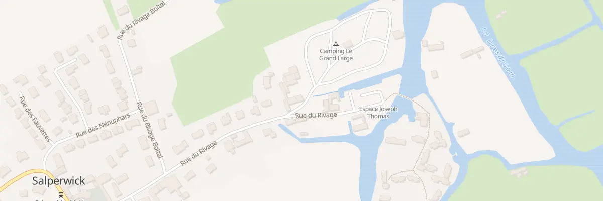 Plan du 23B Rue du Rivage à Salperwick