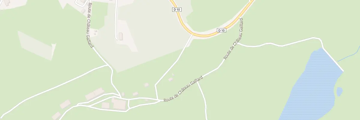 Plan du 392 Rte Château Gaillard à Saint-Frion