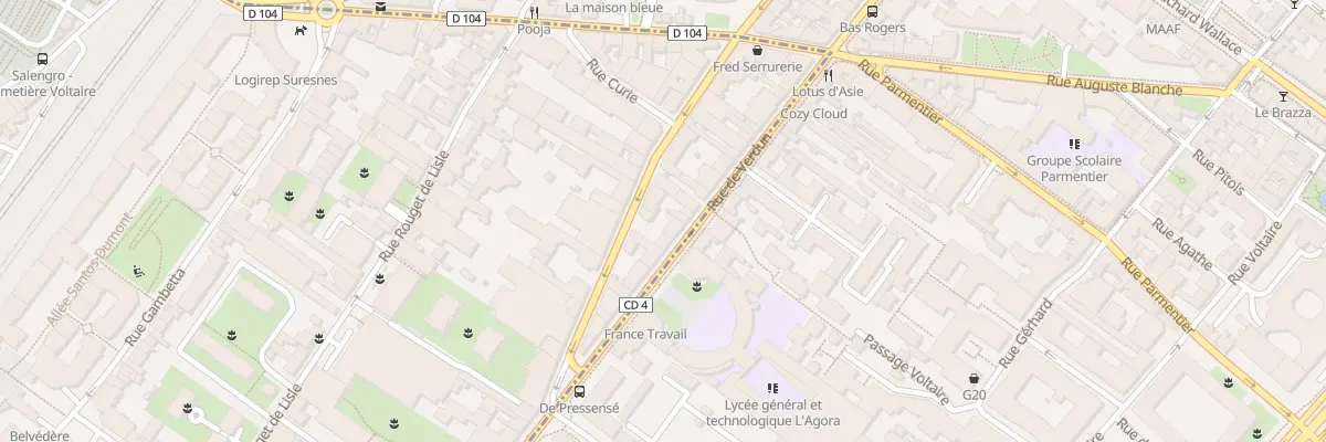 Plan du 167B Rue de Verdun à Suresnes