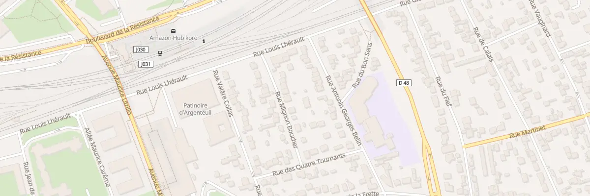 Plan du 18 Rue Mignon Boucher à Argenteuil