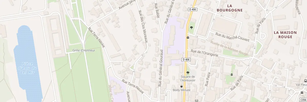 Plan du 10 Rue du Gen Gouraud à Meudon