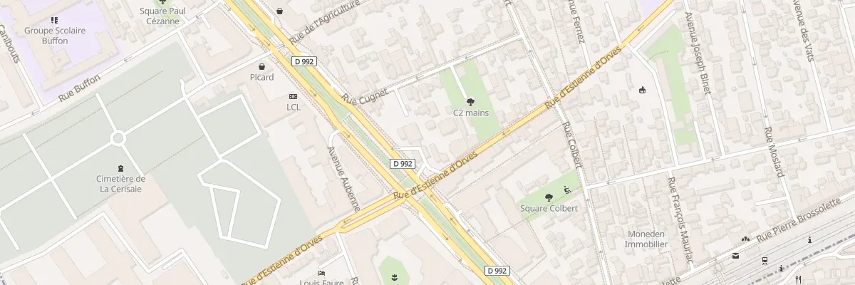 Plan du 358 Rue d’Estienne d’Orves à Colombes