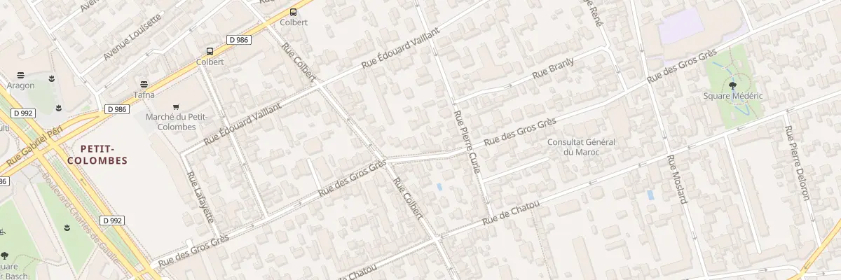 Plan du 138 Rue des Gros Grès à Colombes
